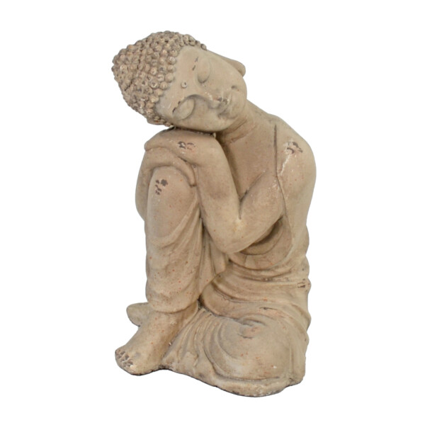 Europa Leisure Buddha Crouching - Weathered Stone Effect - Europa Leisure (UK)