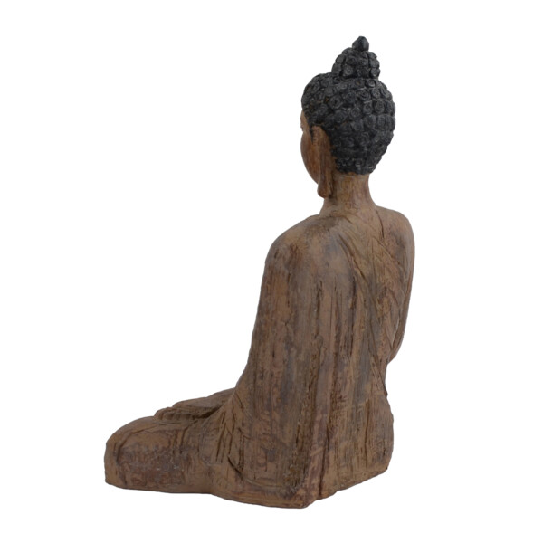 Europa Leisure Buddha Sitting Carved Wood Effect - Europa Leisure (UK)