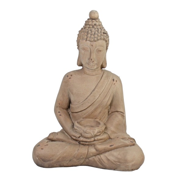 Europa Leisure Buddha Sitting - Weathered Stone Effect - Europa Leisure (UK)