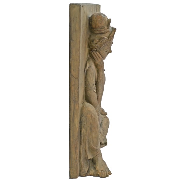 Europa Leisure Buddha Wall Plaque - Carved Wood Effect - Europa Leisure (UK)