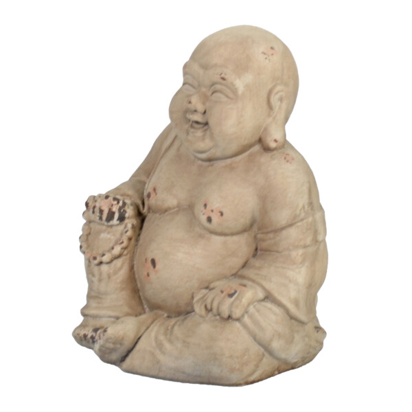 Europa Leisure Buddhist Monk Sitting - Weathered Stone Effect - Europa Leisure (UK)