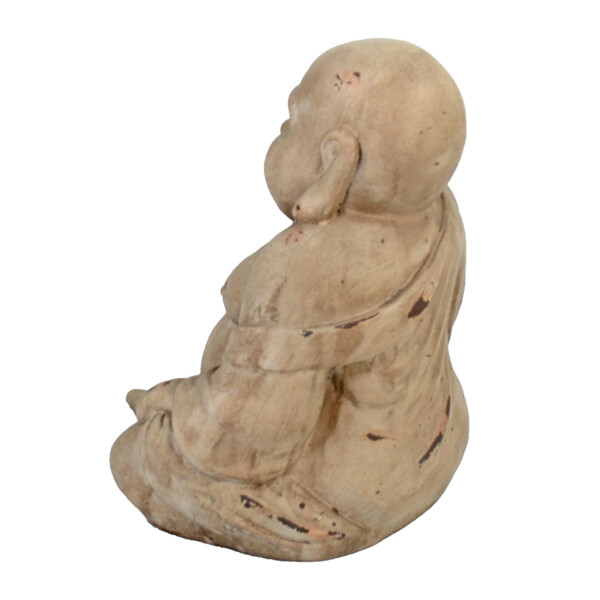 Europa Leisure Buddhist Monk Sitting - Weathered Stone Effect - Europa Leisure (UK)