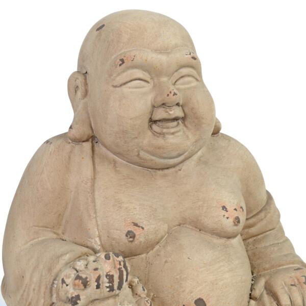 Europa Leisure Buddhist Monk Sitting - Weathered Stone Effect - Europa Leisure (UK)