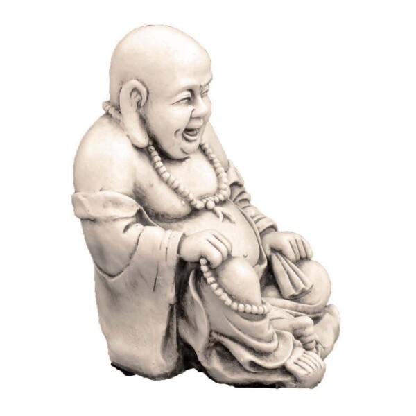 Europa Leisure Buddhist Monk Statue - Antique Stone Effect