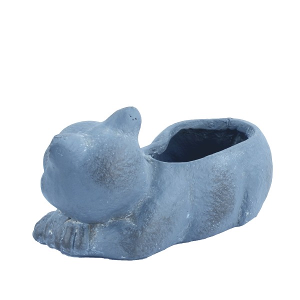 Europa Leisure Cat Planter - Blue Iron Effect - Europa Leisure (UK)