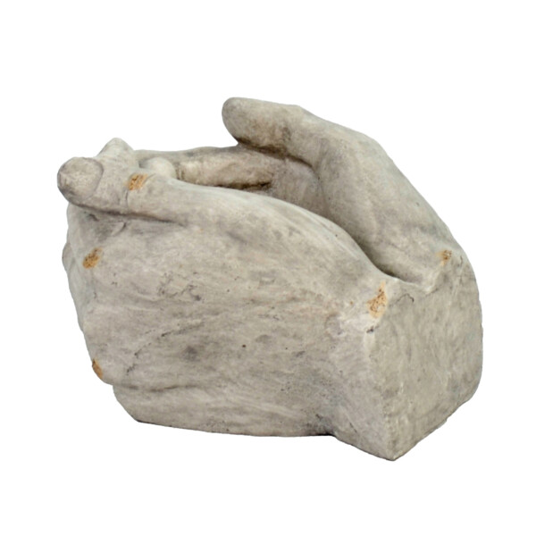 Europa Leisure Cupped Hands Planter - Weathered Stone Effect - Europa Leisure (UK)