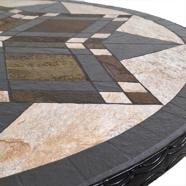 Europa Leisure DARWIN 76cm Bistro Table With 2 MALAGA Chairs Set