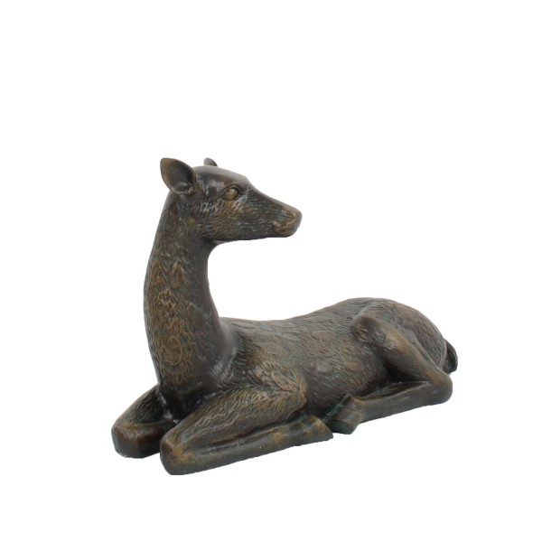 Europa Leisure Deer Lying Large Aluminium - Dark Verdigris - Europa Leisure (UK)
