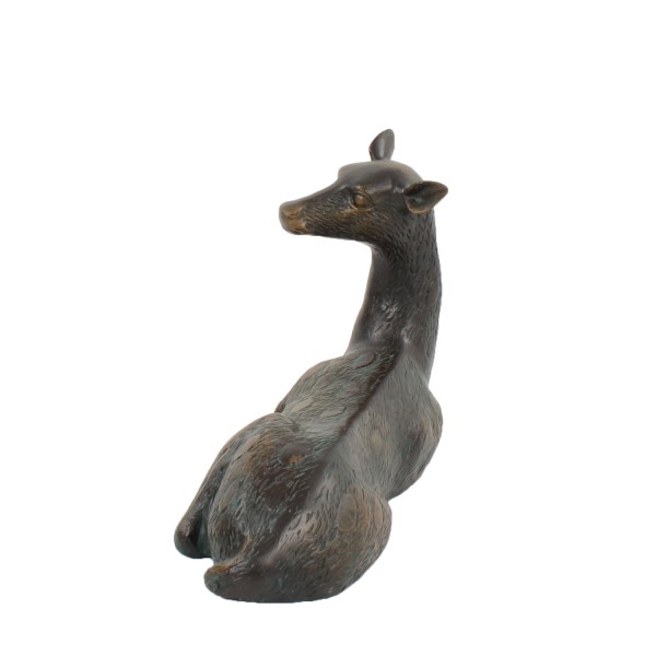 Europa Leisure Deer Lying Large Aluminium - Dark Verdigris - Europa Leisure (UK)