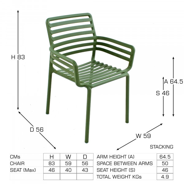 Europa Leisure Doga Chair (2 Colour Options) - Europa Leisure (UK)