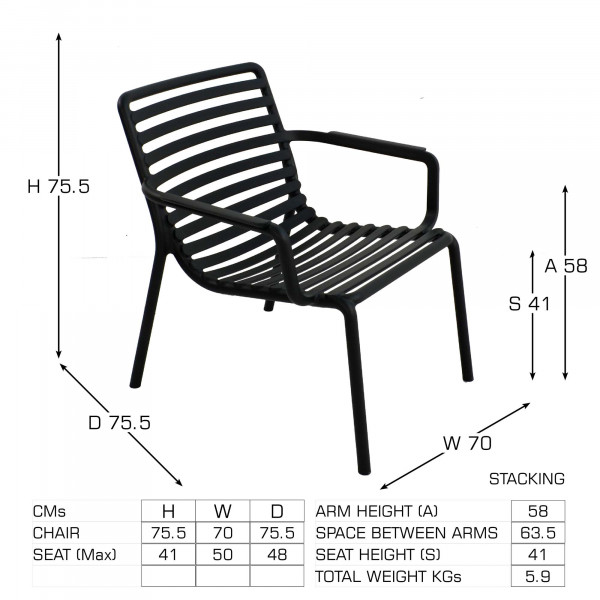 Europa Leisure Doga Relax Chair (2 Colour Options) - Europa Leisure (UK)