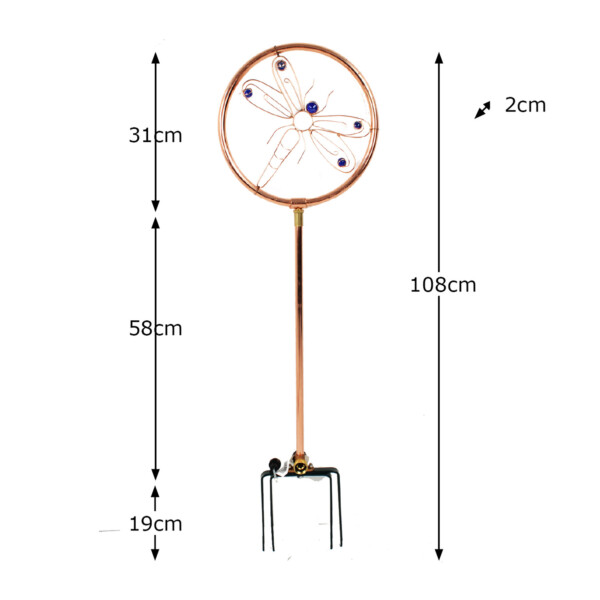 Europa Leisure Dragonfly Single Ring Spinning Water Sprinkler