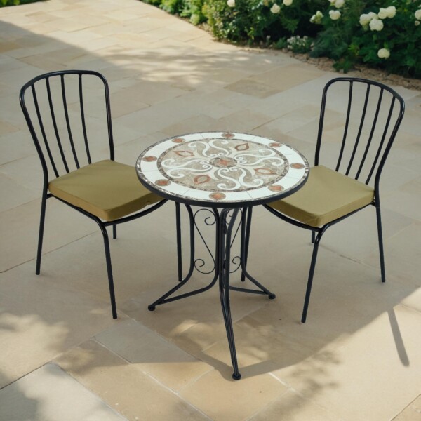 europa leisure ESTORIL BISTRO 60cm Set - 2 x MILAN Chair