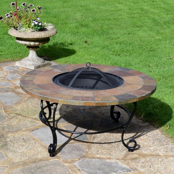 europa leisure BAYFIELD FIREPIT 89cm Coffee Table