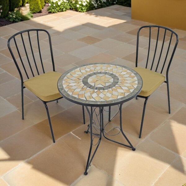 europa leisure Brava Bistro Table & Milan Chairs Set