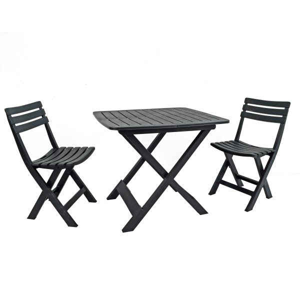 Europa Leisure Brescia Folding Set With 2 Chairs