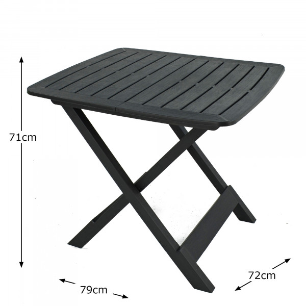 Europa Leisure Brescia Folding Set With 4 Chairs