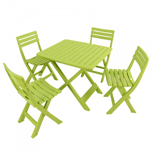 europa leisure Brescia Folding Set with 4 chairs