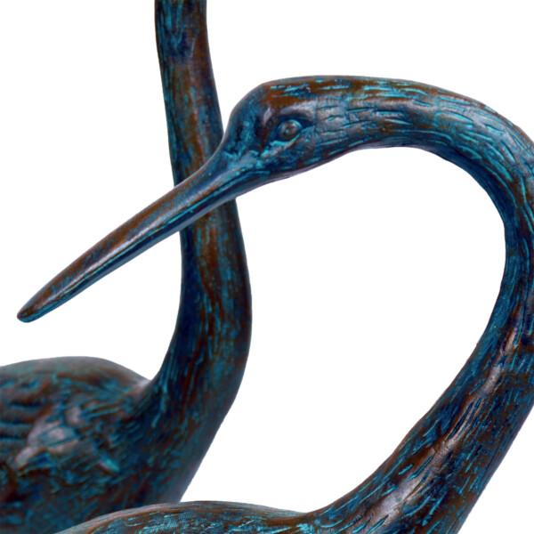 Europa Leisure Cranes Pair Medium - Dark Verdigris