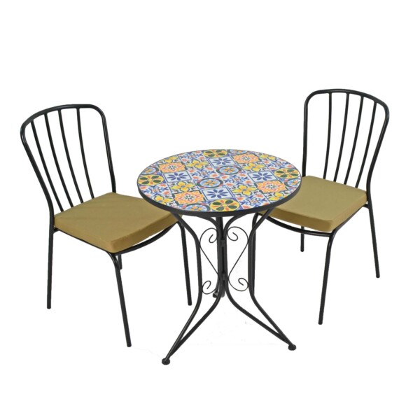 Europa Leisure Cuba Bistro Table & Milan Chairs