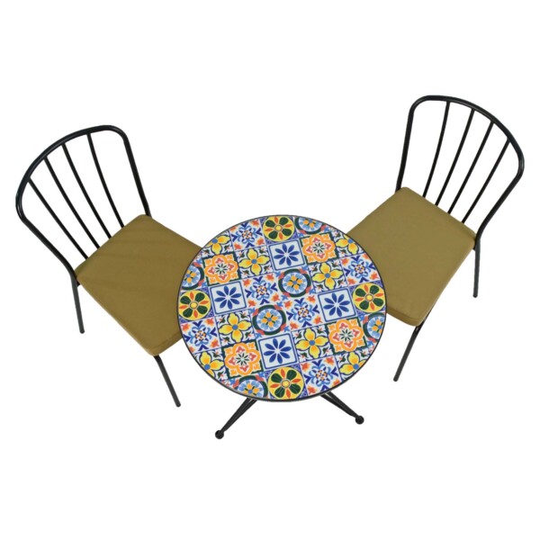 Europa Leisure Cuba Bistro Table & Milan Chairs