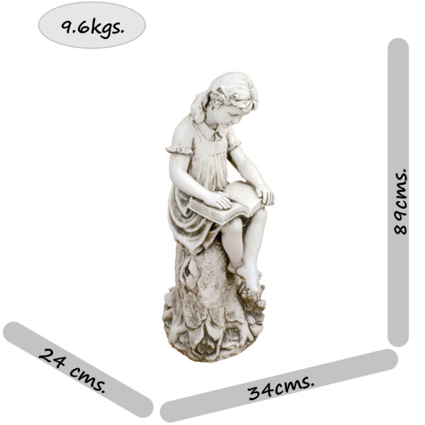 Europa Leisure Mary Statue - 89cm Stone Effect