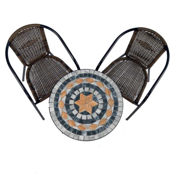 Europa Leisure Nova Bistro Table & San Remo Chairs