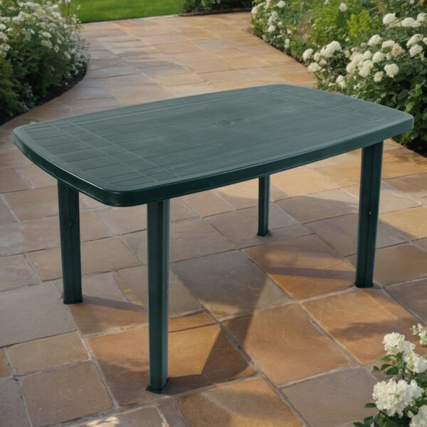 europa leisure RIMINI Rectangular Table Green