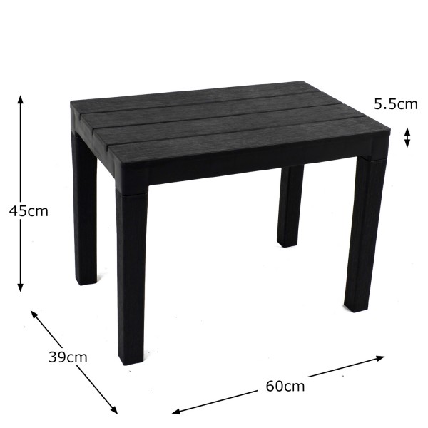 Europa Leisure Roma Bench Seat (2 Colour Options)