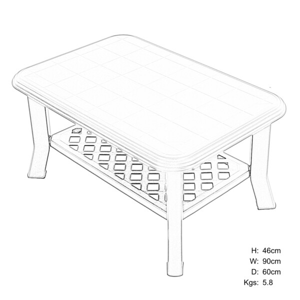 Europa Leisure Savona Coffee Table