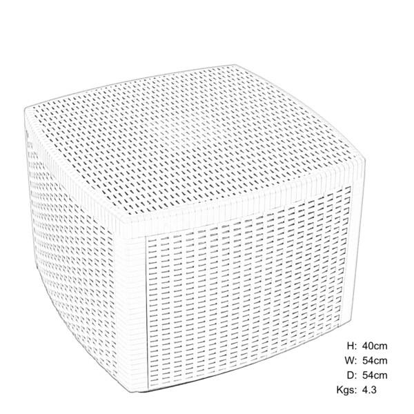 Europa Leisure Sicily Side Table