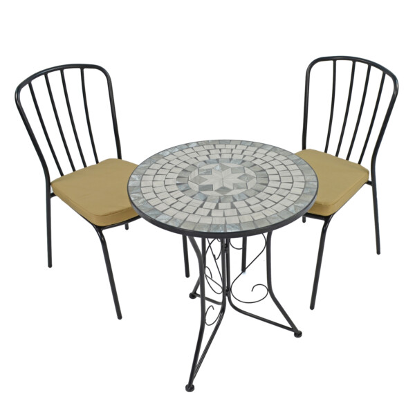 Europa Leisure Verde Bistro Table & Milan Chairs
