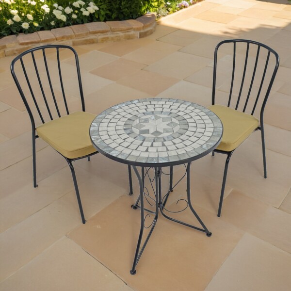 europa leisure Verde Bistro Table & Milan Chairs