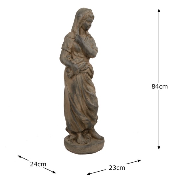 Europa Leisure Wilma In Winter Traditional Statue