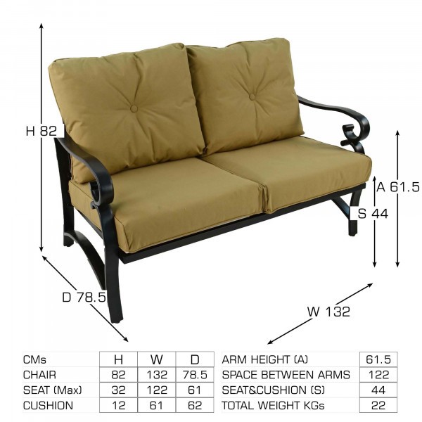 Europa Leisure Windsor Deluxe Lounge Sofa