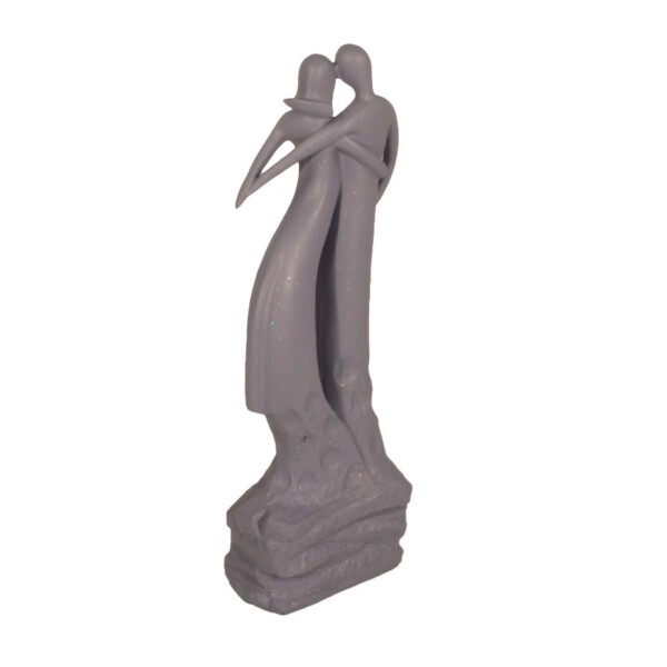 Europa Leisure First Date Grey Shimmer Contemporary Statue