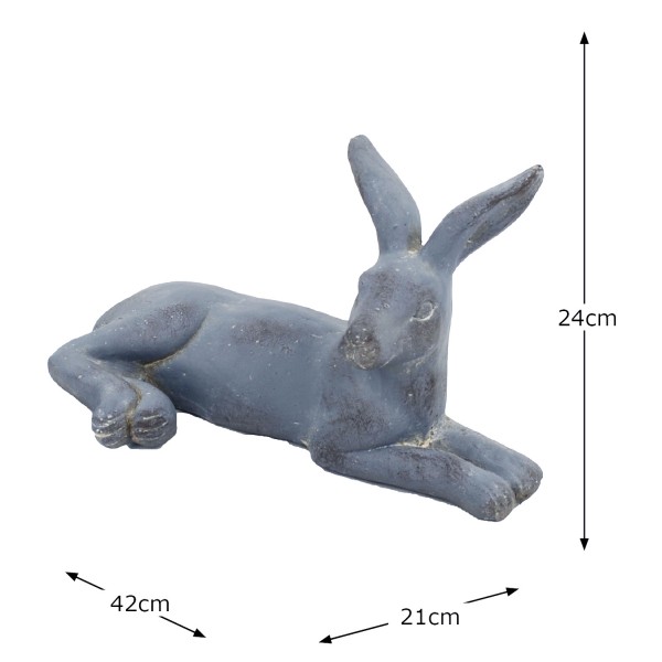 Europa Leisure Hare Lying - Blue Iron Effect - Europa Leisure (UK)