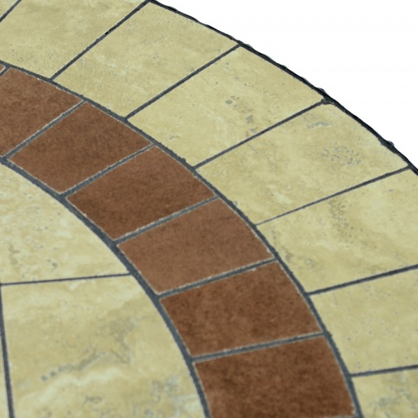 Europa Leisure HENLEY 91cm Patio Table With 4 MILAN Chairs