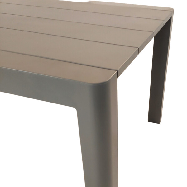Europa Leisure Henrik 100 Table In Nickel Grey - Europa Leisure (UK)