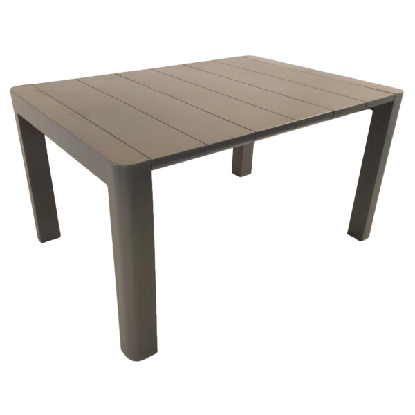 Europa Leisure Henrik 140 Table In Nickel Grey - Europa Leisure (UK)