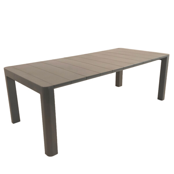 Europa Leisure Henrik 220 Table In Nickel Grey - Europa Leisure (UK)
