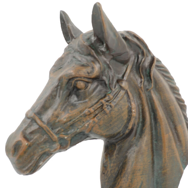 Europa Leisure Horse Head Aluminium - Dark Verdigris - Europa Leisure (UK)