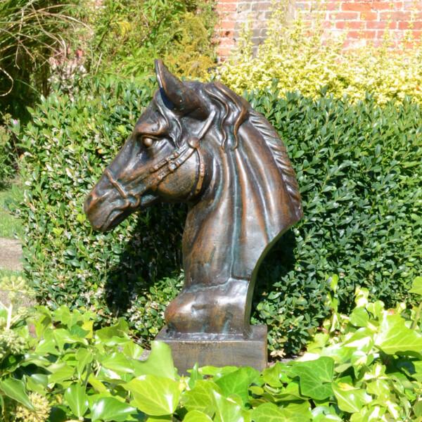 europa leisure Horse Head Aluminium - dark verdigris - Europa Leisure (UK)