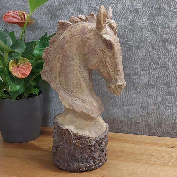 europa leisure Horse Head Carved Wood Effect - Europa Leisure (UK)
