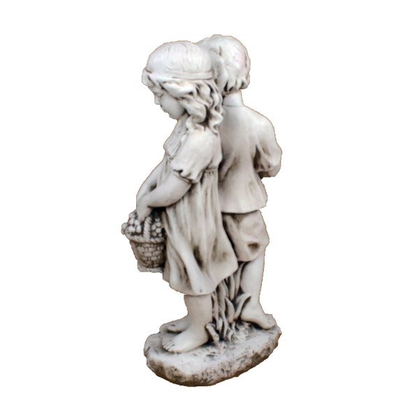 Europa Leisure Jack & Jill Standing Statue - Stone Effect