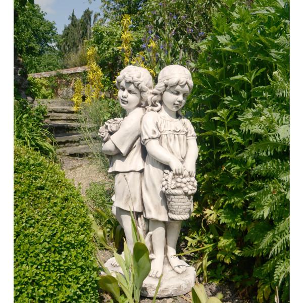 europa leisure Jack & Jill Standing Statue - Stone Effect