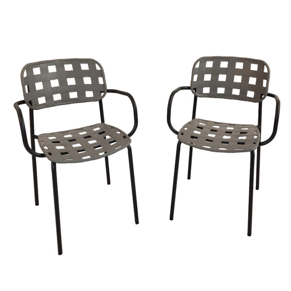 Europa Leisure Karin Chair In Nickel Grey & Black - Europa Leisure (UK)