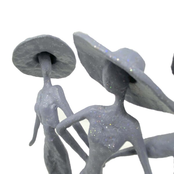 Europa Leisure Ladies At The Races - Elur Iron Figurine Grey Shimmer - Europa Leisure (UK)