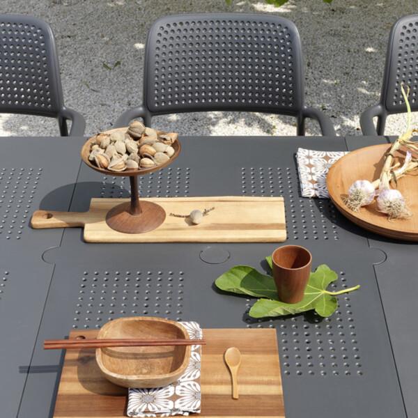 Europa Leisure Libeccio Dining Table With 8 Bora Chair Set Anthracite - Europa Leisure (UK)