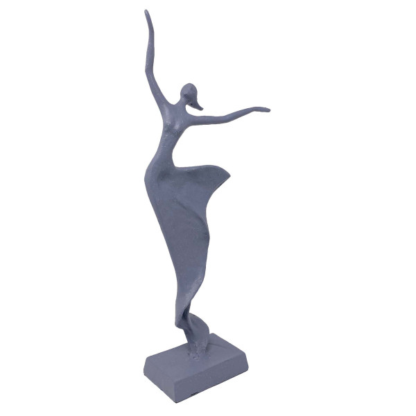 europa leisure Margot Dancer - Elur Iron Figurine Grey Shimmer - Europa Leisure (UK)